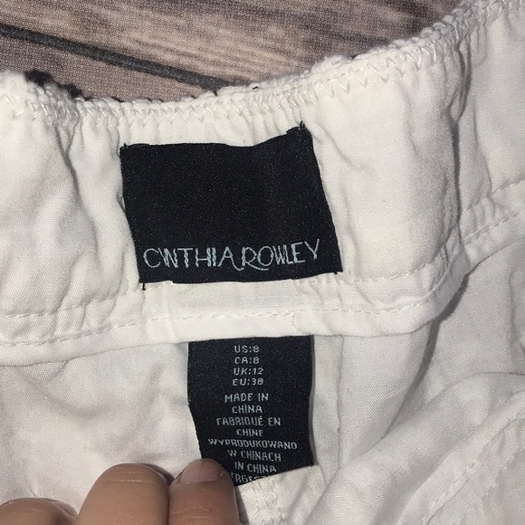 🌻Cynthia Rowley White lace Shorts - Picture 3 of 3
